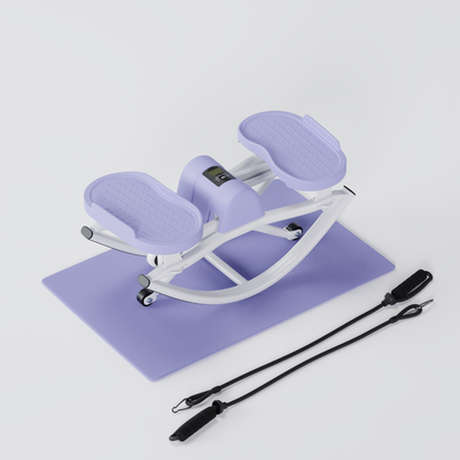 pinnetic RockStep Pro – Compact Full-Body Home Fitness Stepper