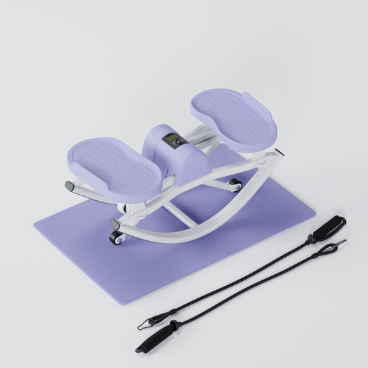 pinnetic RockStep Pro – Compact Full-Body Home Fitness Stepper