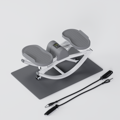pinnetic RockStep Pro – Compact Full-Body Home Fitness Stepper